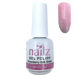 Nailz Gel Polish 15ml - Strawberry Milk Shake