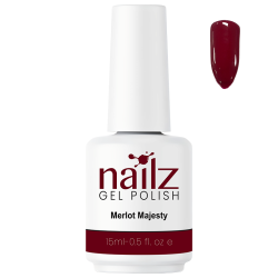 NAILZ Gel Polish 15ml - Merlot Majesty