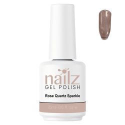 NAILZ Gel Polish 15ml Magnetic Cat Eye- Rose Quartz Sparkle