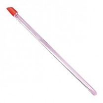 Rubber Tipped Cuticle Pusher - Short with Red Tip