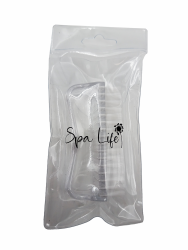 Spa Life Nail Brush - Large in Clear PVC bag