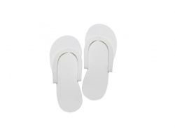 Pedi-Slippers Foam - White