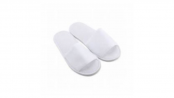 Pedi-Slippers Toweling - White