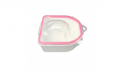 Soak-off Bowl with Lid - White