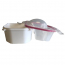 Soak-off Bowl with Lid - White