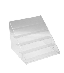 Nail Polish Display Stand (35 polishes) - CLEAR