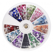 Nail Art Wheel Butterflies 1200pc