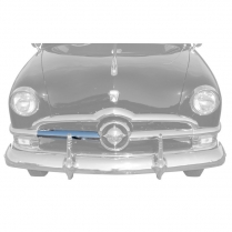 Center Grille Bar - RH Chrome - 1950 Ford Car  