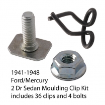 Molding Clip - 1941-48 Ford Car  