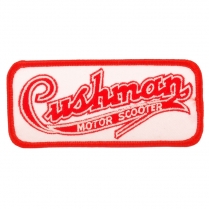 Cushman Script Embroidered Patch - 1936-65 Cushman Scooter 