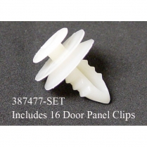 Door Panel Clip Set - 1973-86 Ford Truck, 1973-86 Ford Bronco