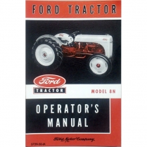 8N Operators Manual - 1948-52 Ford Tractor 