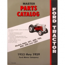 Master Parts Catalog 1953-64 - 1953-64 Ford Tractor 