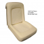 Bucket Seat Foam - 1963-67 Ford Falcon - Drop Ship Item**