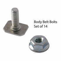 Body Belt Retainer Set - 1938-39 Ford Car