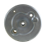 Front Brake Backing Plate - 1958-65 Cushman Eagle