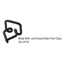 Body Belt Hood Trim Clip - 1939 Ford Car