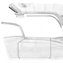 Roof Seal - 1957-58 Ford Car