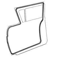 Door Seal Set - 1957-58 Ford Car