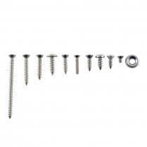 Interior Trim Screw Kit - Stainless - 2 Door Sedan - 1957 Ford Car  