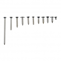 Interior Trim Screw Kit - Stainless - 4 Door Sedan - 1957 Ford Car  