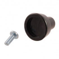 Glove Box Knob - Black - 1957-58 Ford Truck