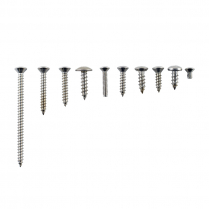 Interior Trim Screw Kit - Stainless - 4 Door Sedan - 1958 Ford Car  