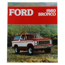 Sales Brochure - Bronco - 1980 Ford Bronco