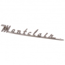 Fender Script - Chrome - "Montclair" - 1955-56 Ford Car  