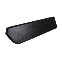 Sun Visor - Black -  Molded - 1961-66 Ford Truck, 1966-77 Ford Bronco