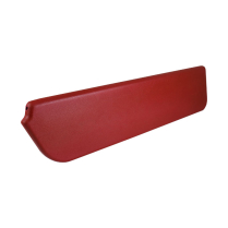 Sun Visor - Red -  Molded - 1961-66 Ford Truck, 1966-77 Ford Bronco