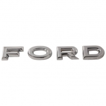 Hood, Trunk, and  Tailgate Letters - F-O-R-D - 1962-65 Ford Car