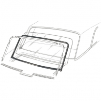 Back Glass Seal - Falcon & Comet - 2 & 4 Door Sedan - 1962-65 Ford Car