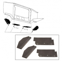 Radiator Support To Frame Splash Shield - 1963 Ford Car  