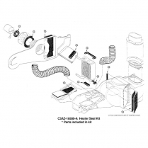 Heater Seal Kit - 1963-64 Ford Car  