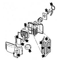 Heater Seal Kit - 1964-65 Ford Car  