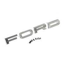 Hood and Trunk Letters - All Chrome - 1965-67 Ford Car