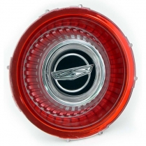 Hub Cap Plastic Center - 1966-77 Ford Truck, 1966-77 Ford Bronco, 1966 Ford Car  