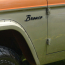 Fender Emblem - Black Chrome - "Bronco" - 1966-77 Ford Bronco, 2021-Up Ford Bronco