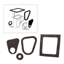 Air Vent Inlet Duct Seal Kit - 1966-77 Ford Bronco