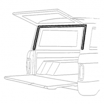 Liftgate Upper and Side Seal - 1966-68 Ford Bronco