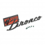 BRONCO SPORT Fender Emblem - Satin Black w/Red - 1966-77 Ford Bronco