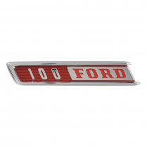 Hood Side Emblems - F100 - Pair - 1967 Ford Truck