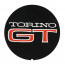 Rear Trunk GT Decal - 1969 Ford Torino Car