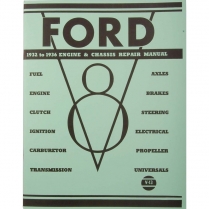 Book - Mechanics Repair Manual - 1932-36 Ford Truck, 1932-36 Ford Car  