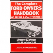 Book - Owners Handbook - 1932-55 Ford Car  