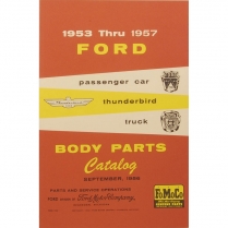 Book - "Body Parts" Catalog / Manual - 1953-57 Ford Car