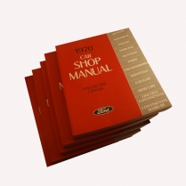 Book Manual - Shop Manual - 1970 Ford Car  