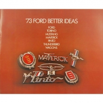 Book - Ford Better Idea Sales - 1973 Ford Car  