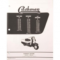 Cushman 720 Series Parts Book - 1957-65 Cushman Scooter 